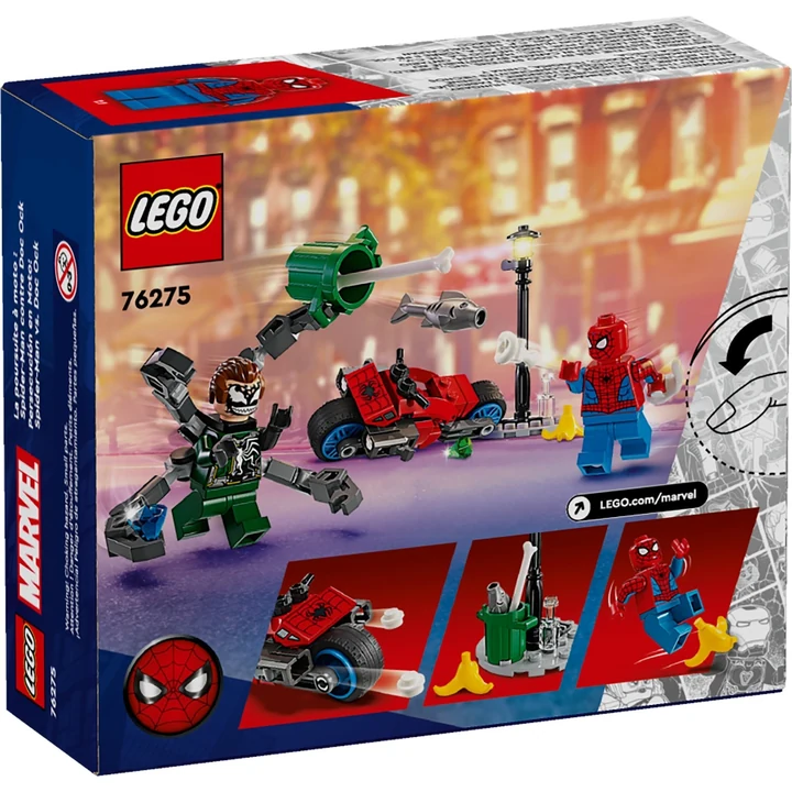 LEGO Super Heroes  76275 Motorrad-Verfolgungsjagd: Spider-Man vs. Doc Ock Bild 6