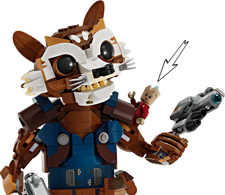 LEGO Marvel 76282 Rocket & Baby Groot Bild 4