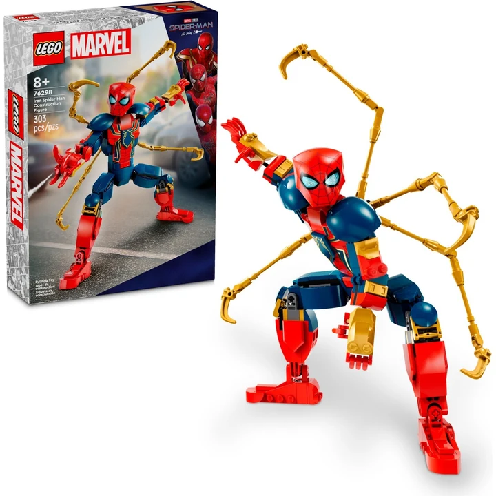 LEGO Super Heroes  76298 Iron Spider-Man Baufigur Bild 2