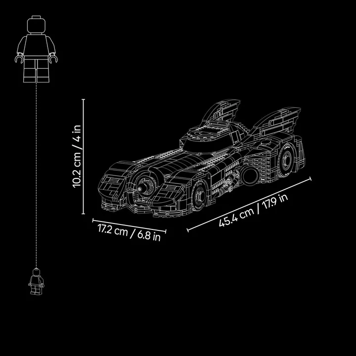 LEGO Batman 76355 Batmobil aus Batmans Rückkehr Bild 6