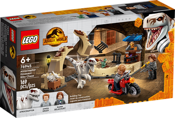 Lego Atrociraptor: Motorradverfolgungsjagd