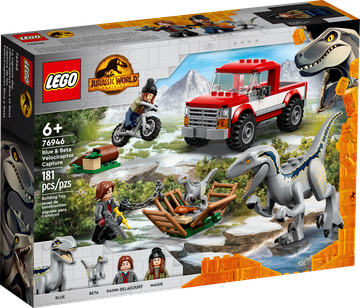 Lego Blue Beta in der Velociraptor-Falle