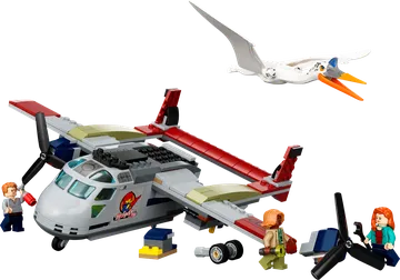 LEGO jurassic world 76947 Quetzalcoatlus: Flugzeug-Überfall 
