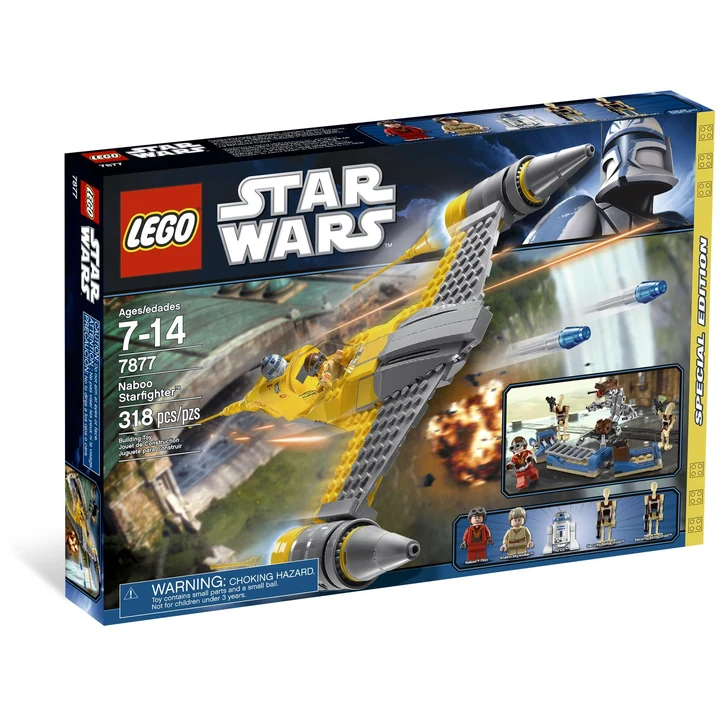 LEGO Star Wars  7877 Naboo Starfighter™ Bild 10