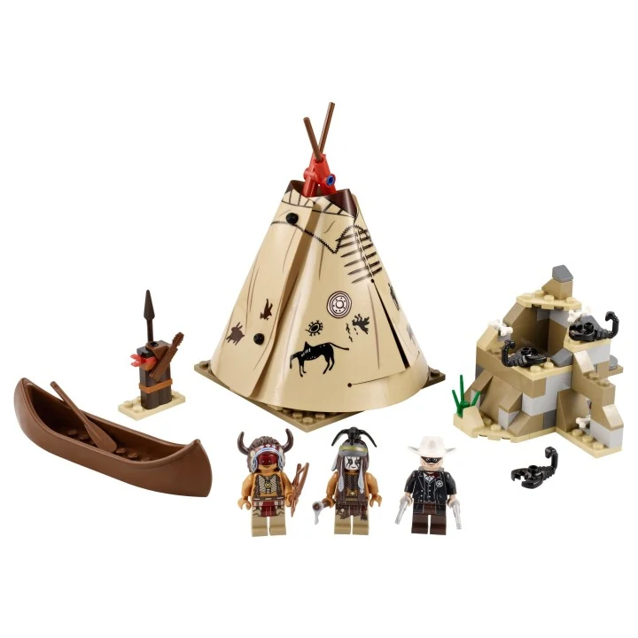 lego Lone Ranger 79107 Lager der Comanchen