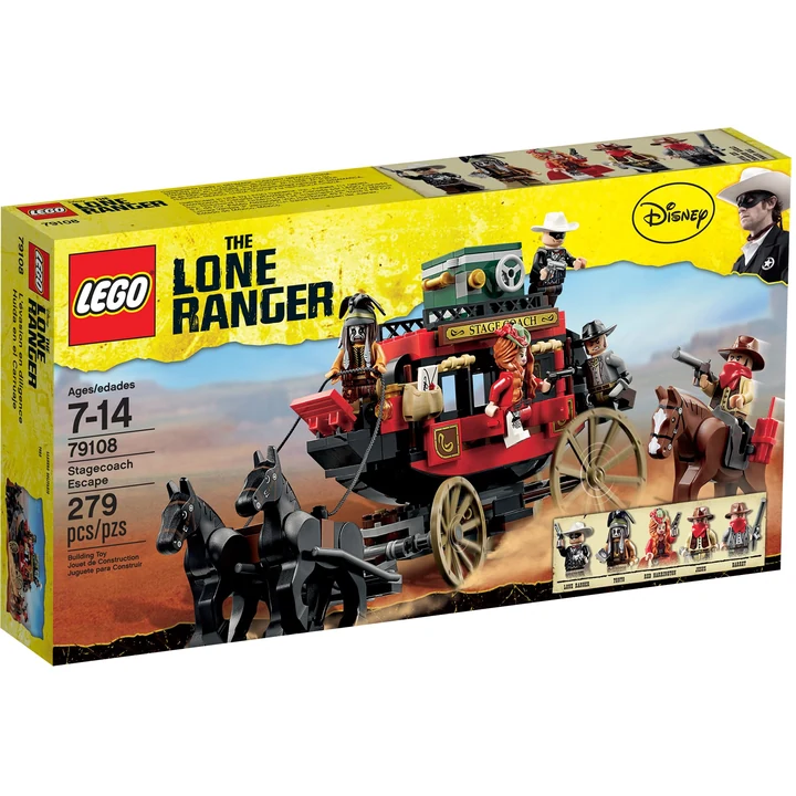 LEGO Lone Ranger 79108 Flucht mit der Postkutsche Bild 2