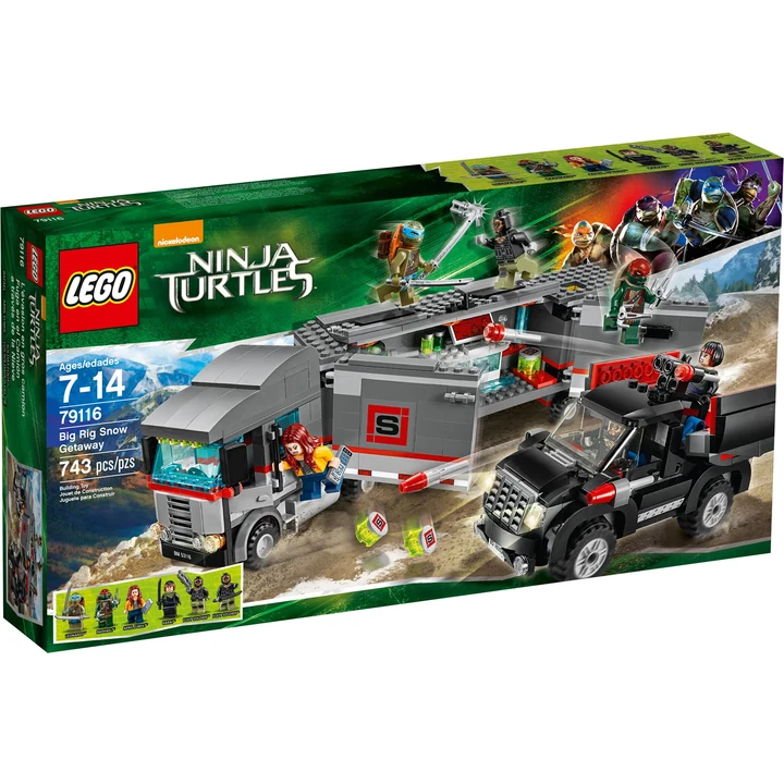 LEGO Teenage Mutant Ninja Turtles 79116 Flucht mit dem Sattelzug Bild 2