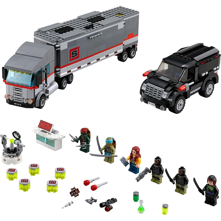 LEGO Teenage Mutant Ninja Turtles 79116 Flucht mit dem Sattelzug Bild 10