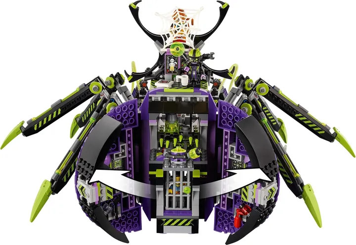 LEGO Monkie Kid 80022 Hauptquartier der Spider Queen Bild 4
