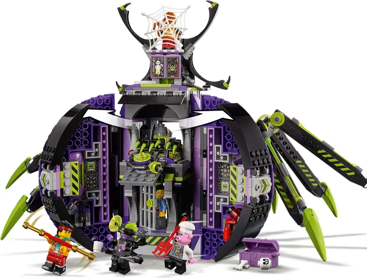 LEGO Monkie Kid 80022 Hauptquartier der Spider Queen Bild 5