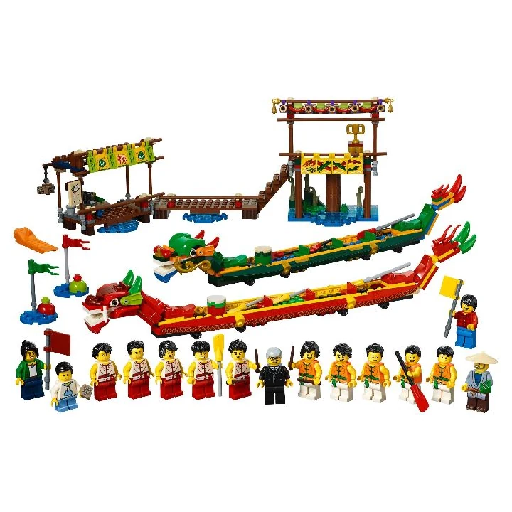 lego Saisonal 80103 Drachenbootrennen