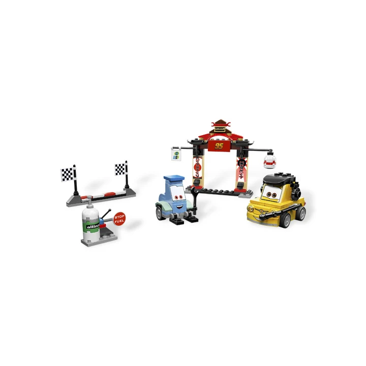 LEGO Cars 8206 Boxenstopp in Tokio Bild 2