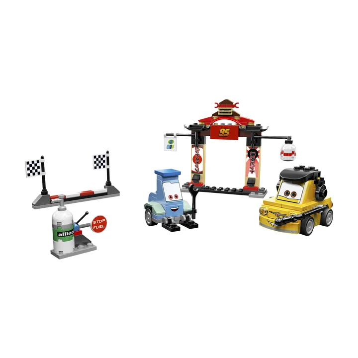 LEGO Cars 8206 Boxenstopp in Tokio Bild 3