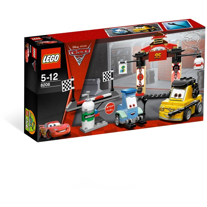 LEGO Cars 8206 Boxenstopp in Tokio Bild 7