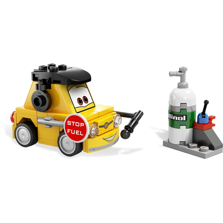 LEGO Cars 8206 Boxenstopp in Tokio Bild 8