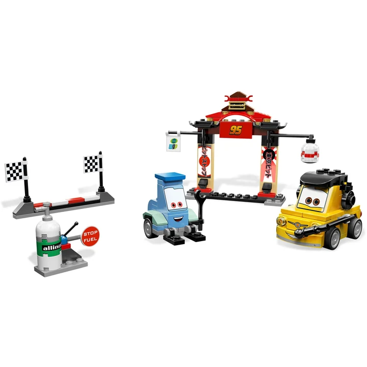 LEGO Cars 8206 Boxenstopp in Tokio Bild 10