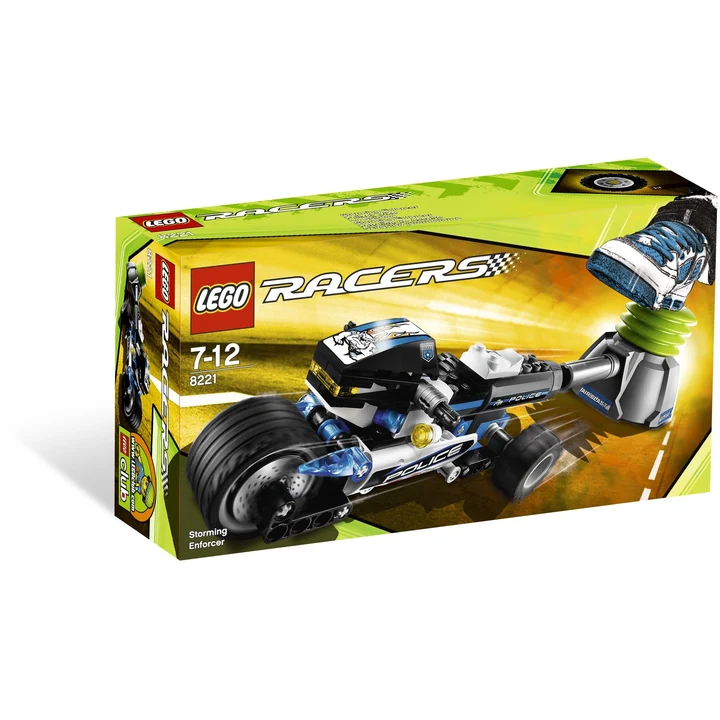 LEGO Racers 8221 Polizei Trike Bild 6