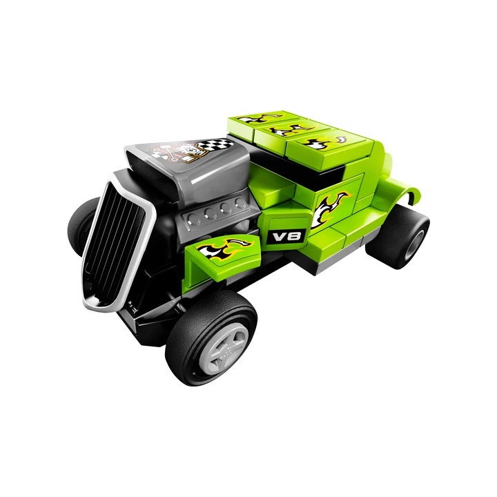 LEGO Racers 8302 Grüner Hot Rod Bild 3
