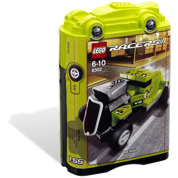 LEGO Racers 8302 Grüner Hot Rod Bild 5
