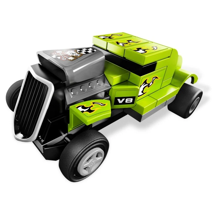 lego Racers 8302 Grüner Hot Rod