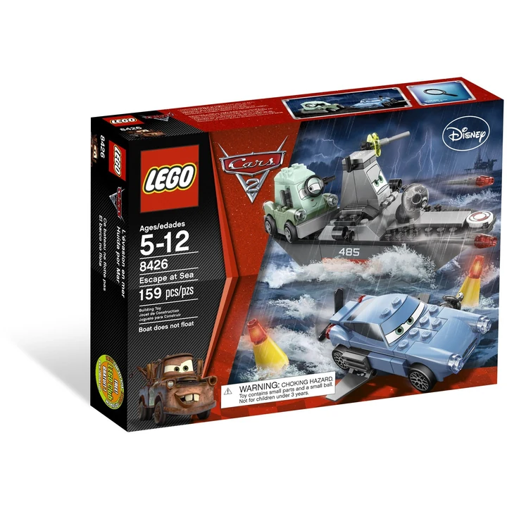 LEGO Cars 8426 Flucht auf dem Wasser Bild 8