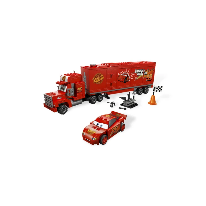 LEGO Cars 8486 Macks Team-Truck Bild 2