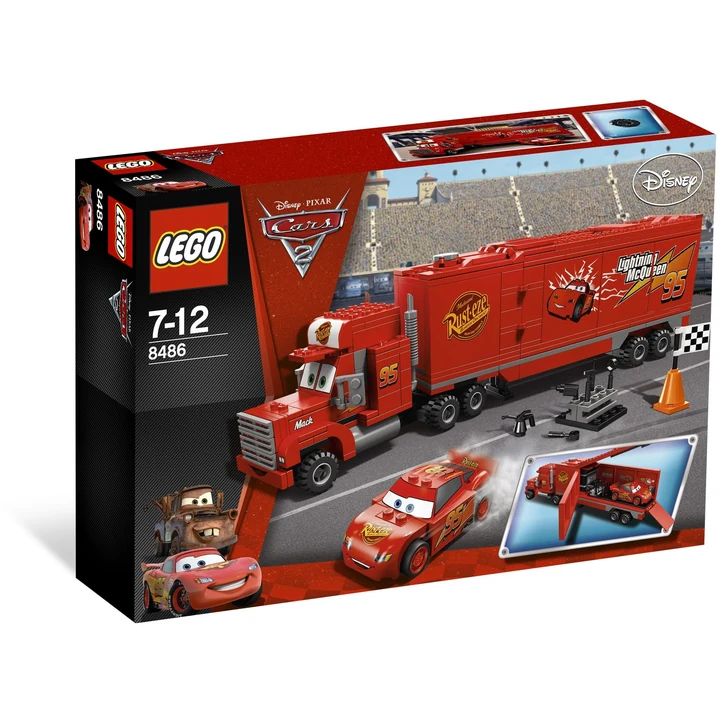 LEGO Cars 8486 Macks Team-Truck Bild 9