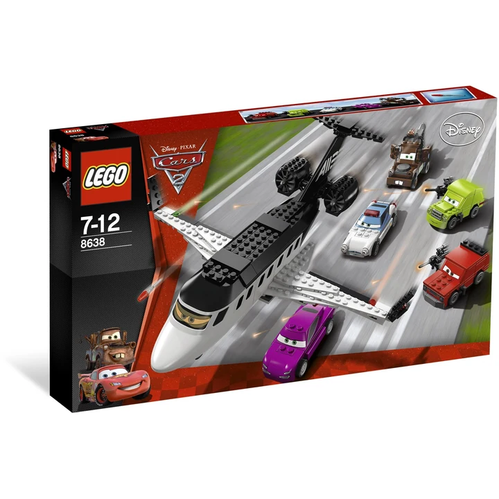 LEGO Cars 8638 Jagd nach dem Agenten-Jet Bild 10