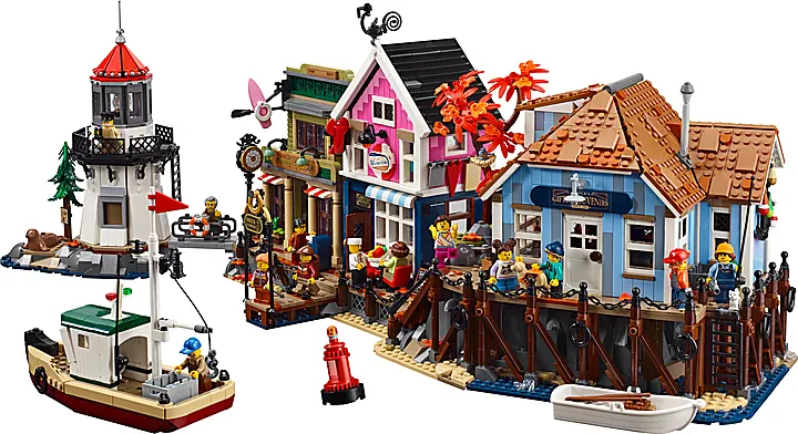 LEGO Sonstiges 910069 Das Fischerdorf Bild 3