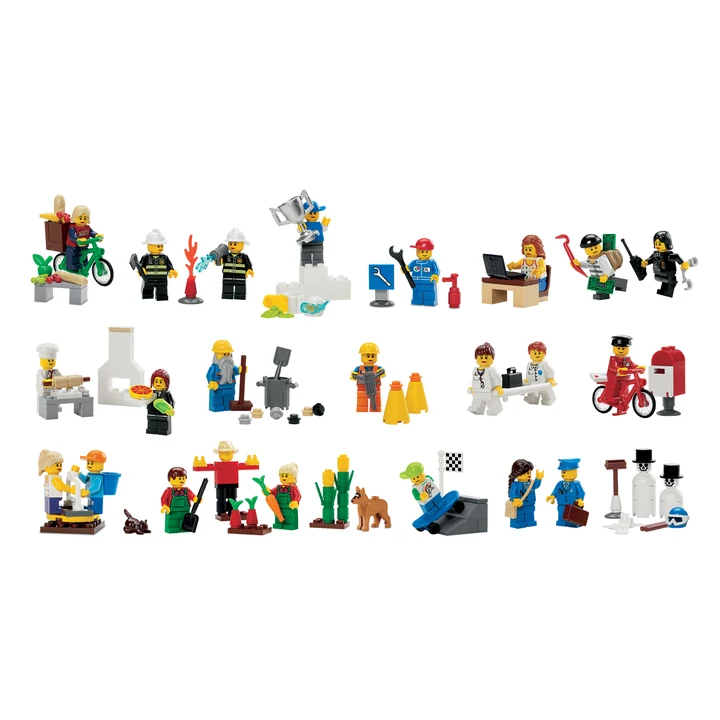 LEGO Bildung 9348 Leute Set Bild 4