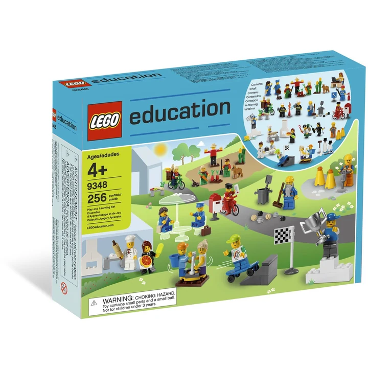 LEGO Bildung 9348 Leute Set Bild 9