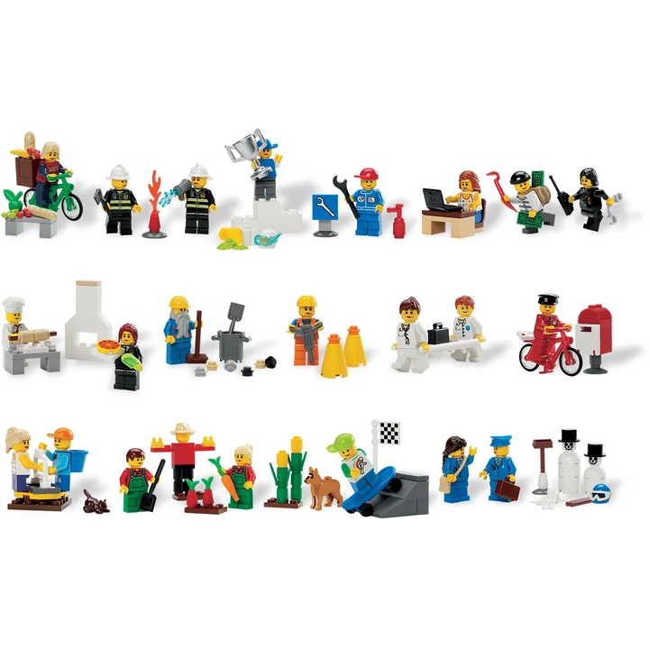 LEGO Bildung 9348 Leute Set Bild 10