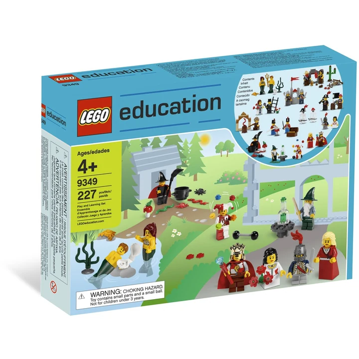 LEGO Bildung 9349 Märchen- und historische Minifiguren Set Bild 9