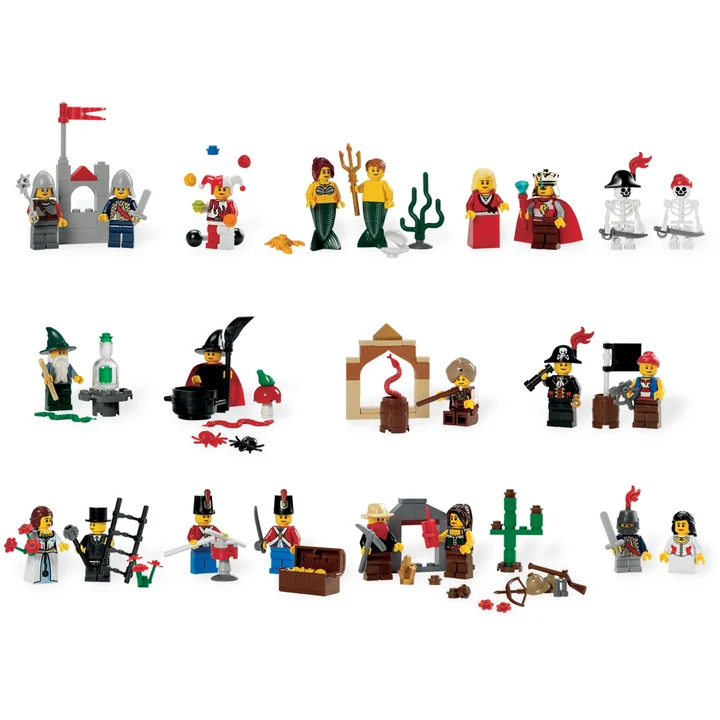 LEGO Bildung 9349 Märchen- und historische Minifiguren Set Bild 10