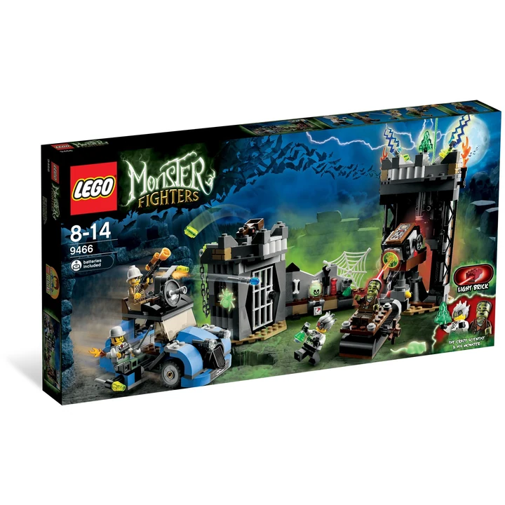 LEGO Monster Fighters 9466 Labor des verrückten Wissenschaftlers Bild 2