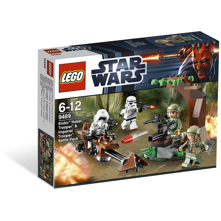 LEGO Star Wars  9489 Endor™ Rebel Trooper™ &amp; Imperial Trooper™ Battle Pack Bild 2