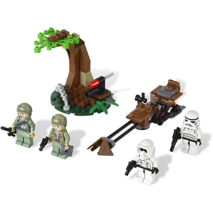 LEGO Star Wars  9489 Endor™ Rebel Trooper™ &amp; Imperial Trooper™ Battle Pack Bild 7