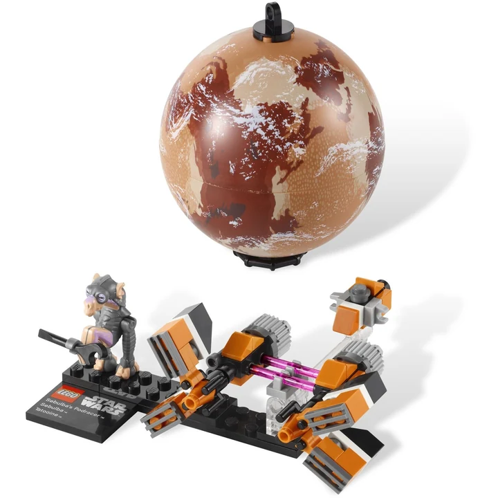 LEGO Star Wars  9675 Sebulba's Podracer und Tatooine Bild 5