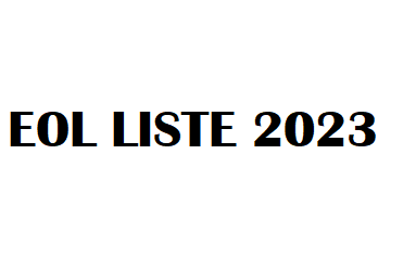 Lego EOL Liste 2023