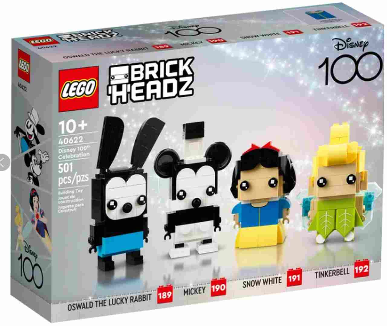 Lego 100-jÃ¤hriges Disney JubilÃ¤ums Brickheadz Set