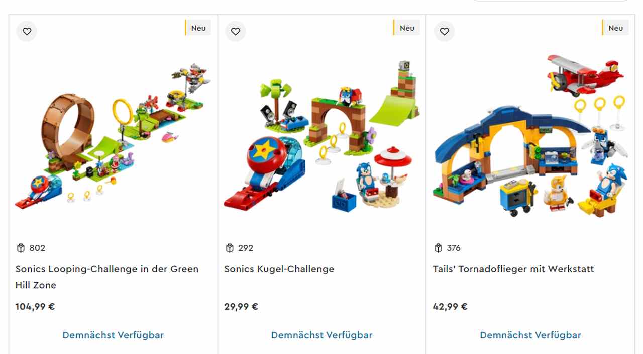 Neue Lego Sonic Themenreihe offiziell vorgestellt!